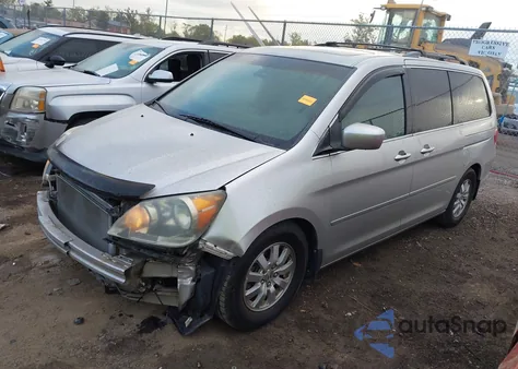 2008 Honda Odyssey Ex-L from USA, damaged, VIN 5FNRL38778B418828